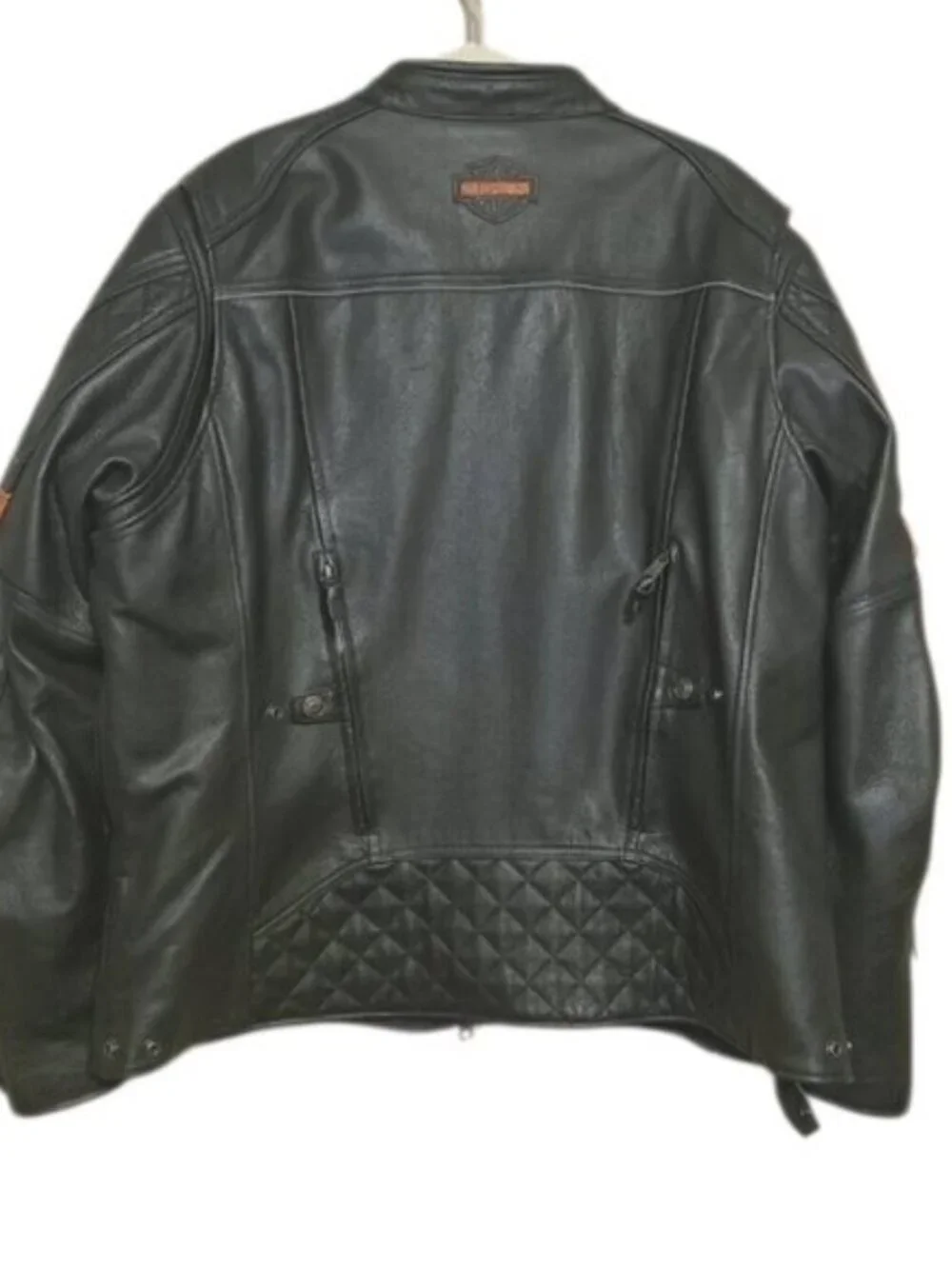 Harley-Davidson Vanocker Waterproof H-D Triple Vent System Leather Jacket (2XL)